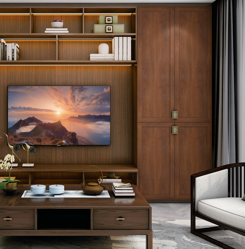 南阳门墙柜同色：打造统一和谐的家居氛围